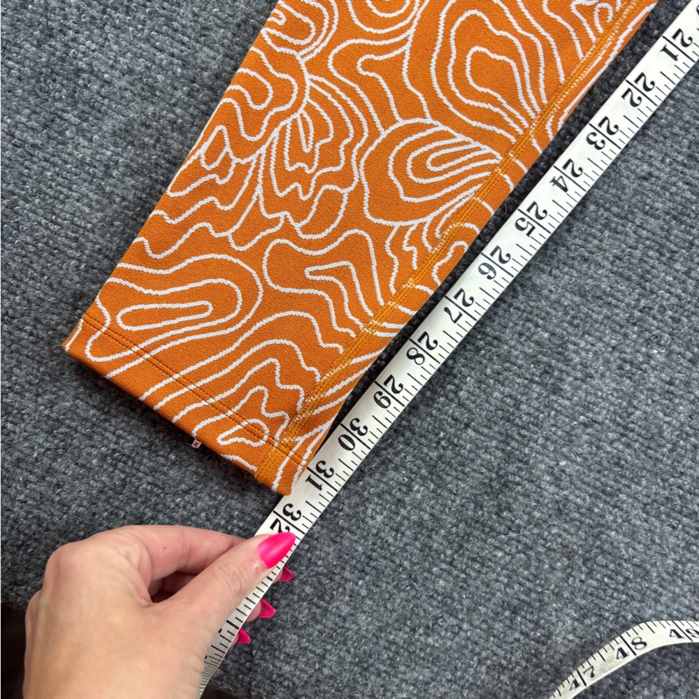 NIKE Women’s Orange Move to Zero *NWT* High Rise Full Length Leggings sz: Medium - Picture 8 of 13
